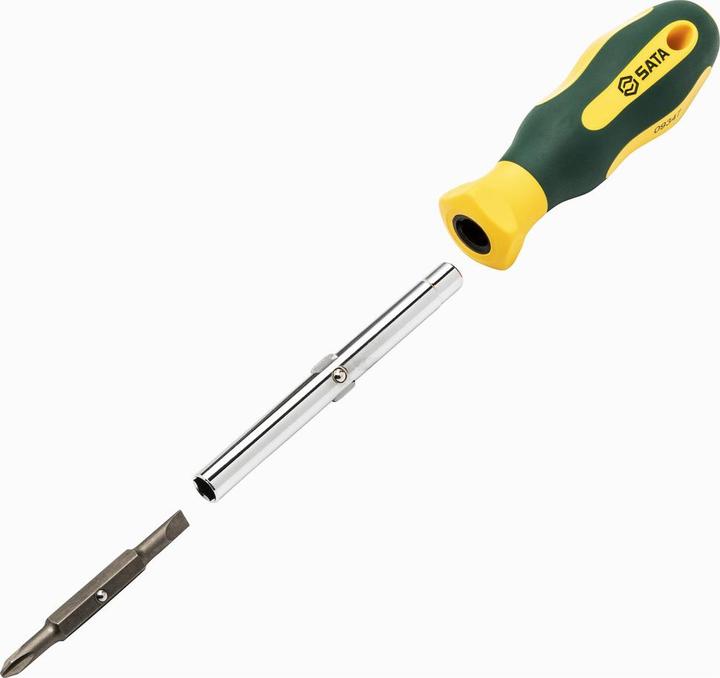 Actual product image SATA 6-in-1 screwdriver set, interchangeable
