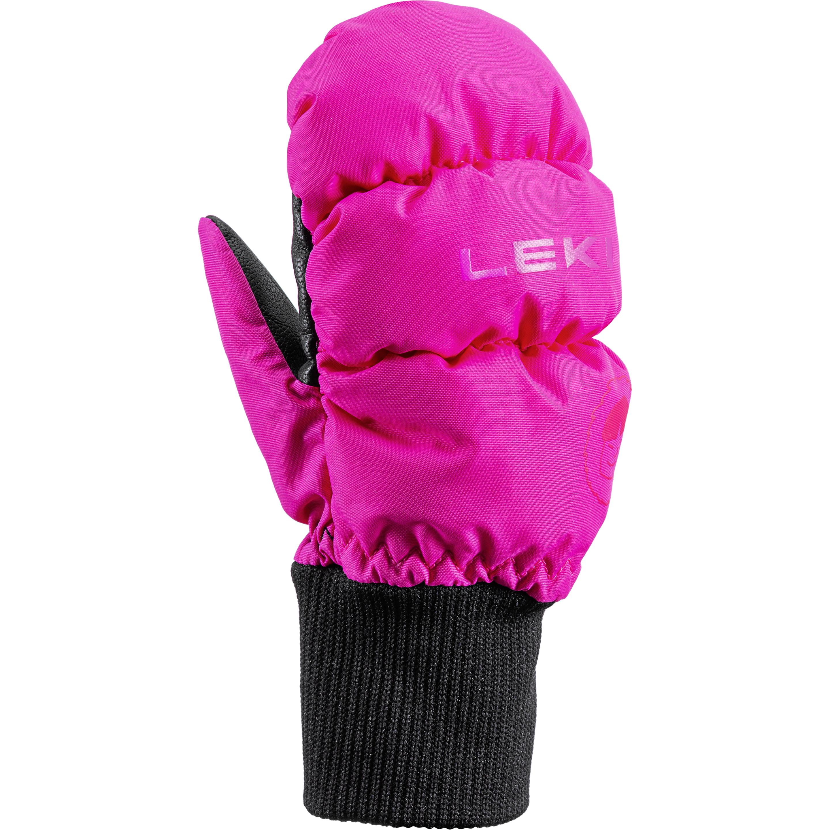 Leki, Unisex, Handschuhe, Kid's Little Eskimo Mitt Short, Rosa, (L)