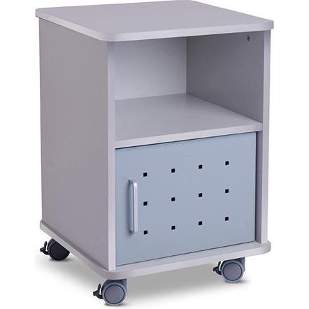Rocada, Rollcontainer, Bürowagen grau 3 Ebenen 47,0 x 48,5 x 67,5 cm