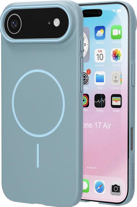Actual product image Mobiparts Slim Line Case Apple iPhone 17 Air (MagSafe Compatible) Sage Green (Apple iPhone Air)