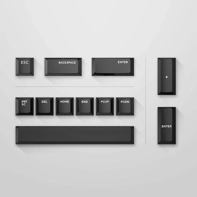 Actual product image Iqunix F97 Dark Side Wireless Gaming Keyboard, RGB - MX Brown Switches (DE, Wireless, Cable)