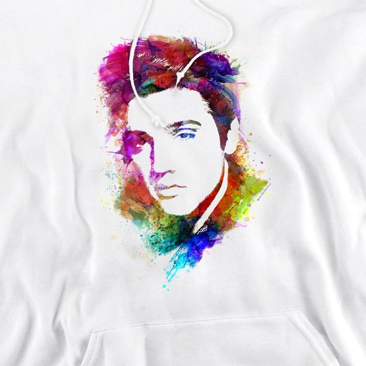 Produktbild Elvis Watercolor King Kapuzenpullover (L)