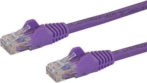 Actual product image StarTech 2m Purple Cat6 Patch Cable (UTP, CAT6, 2 m)