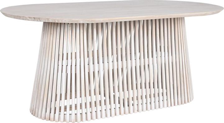 Image du produit Esprit Table de salle à manger Home Blanc Bois de Mindi 180 x 100 x 75 cm