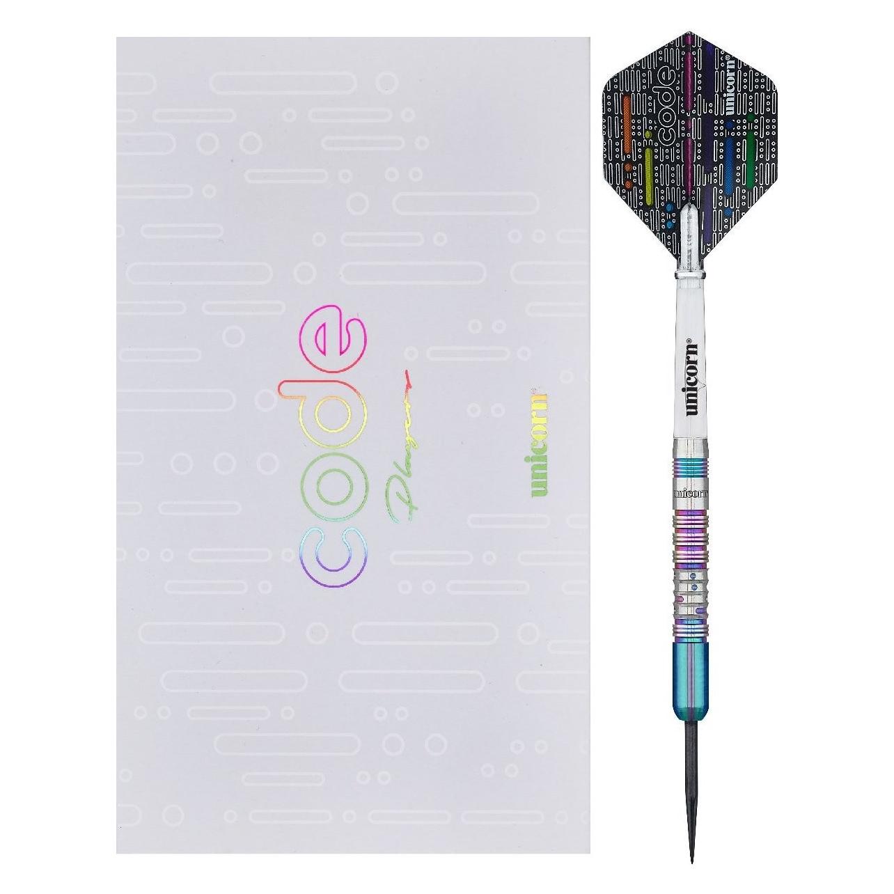 Unicorn Dimitri Van Den Bergh Code Speler Stalen Darts (22 g)