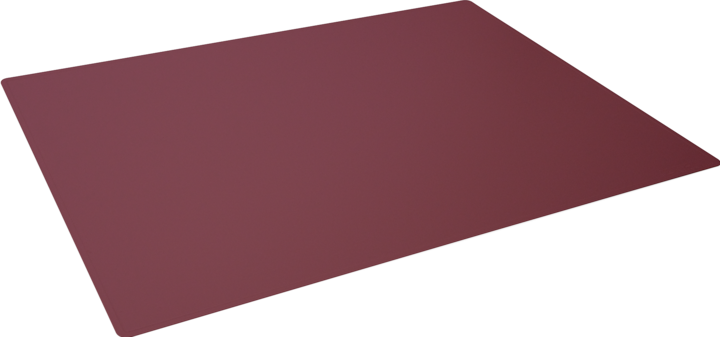 Image du produit Durable Sous-main avec rainure décorative, PP, rouge (65 x 50 cm)