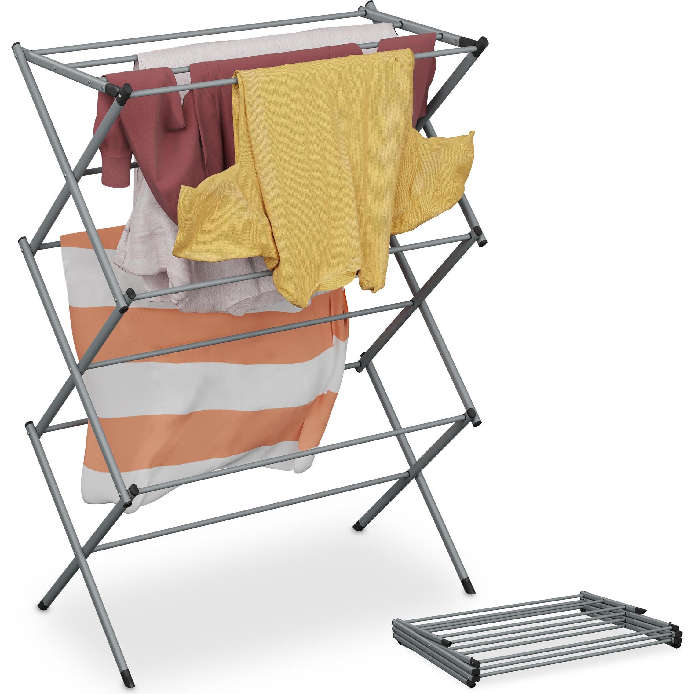 Thumbnail - Relaxdays Wäscheständer, Wäscheständer, Grau