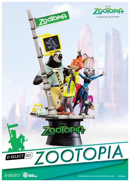Produktbild Beast Kingdom DISNEY - D-Select - Zootopia Diorama - 15cm