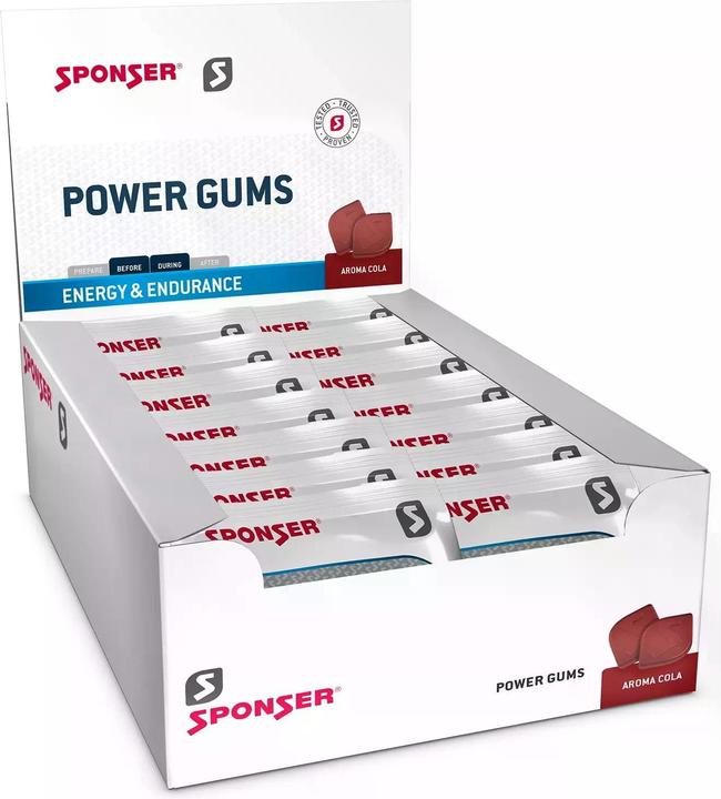 Produktbild Sponser Power Gums (Cola, 20 Stk., 1500 g)
