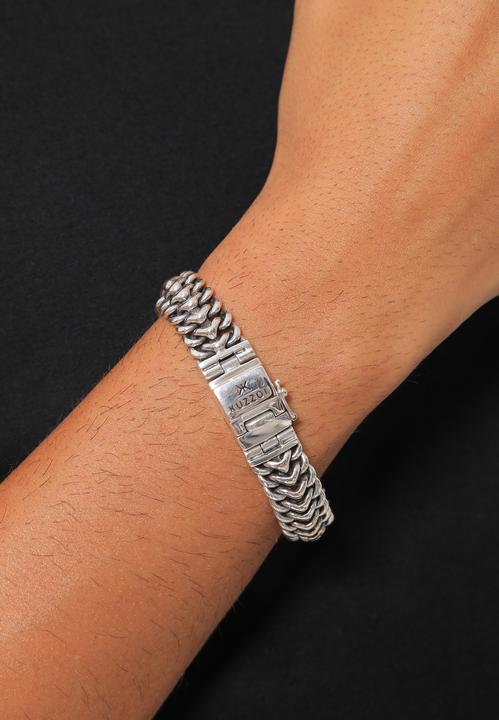 Produktbild Kuzzoi Basic Armband, Twisted (21 cm, 925er Silber)