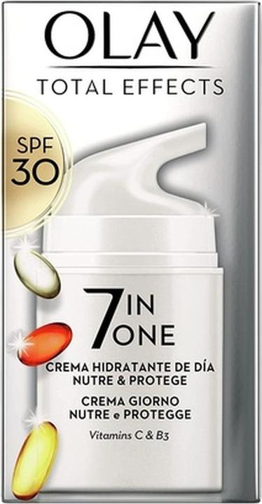 Actual product image Olay TOTAL EFFECTS anti-edad hidratante SPF30 50 ml (50 ml, Day cream, SPF 30)