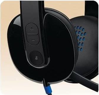Actual product image Logitech H540 USB Computer Headset (Cable, USB-A)