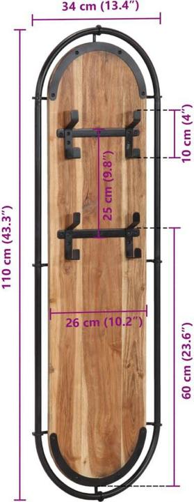 Actual product image vidaXL Garderobe