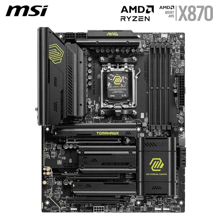 Produktbild MSI MAG X870 Tomahawk WIFI (AM5, AMD X870, ATX)