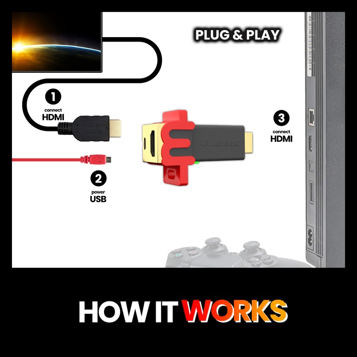 Actual product image Exquisite Gaming mClassic (Switch, PS3)