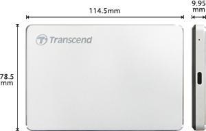 Actual product image Transcend StoreJet C3S (2 TB)
