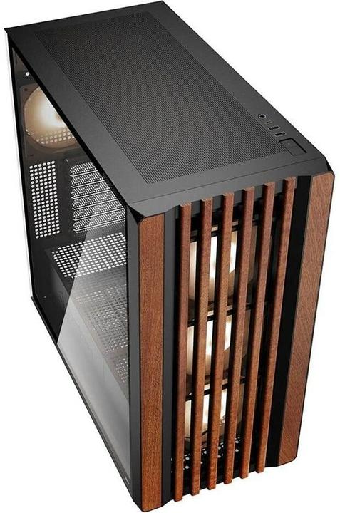Actual product image Sharkoon Rebel C70G RGB ATX Black (ATX, mATX, Mini-ITX)