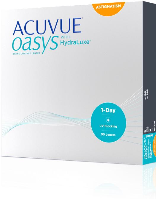 Actual product image Acuvue Oasys 1-Day for Astigmatism (no correction, Daily lens, 90 Piece)
