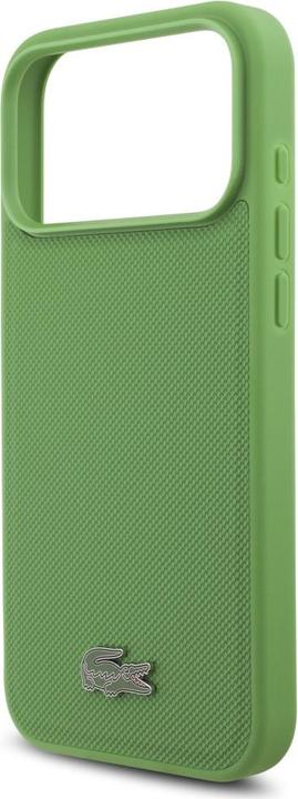 Immagine prodotto Lacoste - Hardcase Petit Pique Lacquer Logo MagSafe (LCHMP17XPLAN) - iPhone 17 Pro Max - Estragon (Apple iPhone 17 Pro Max)