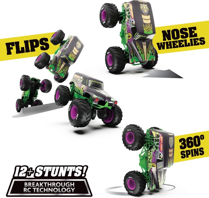Produktbild Maki Monster Jam - Grave Digger Freestyle Force
