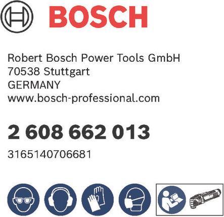 Productafbeelding Bosch Professional Zubehör Accessoireset multifunctioneel gereedschap