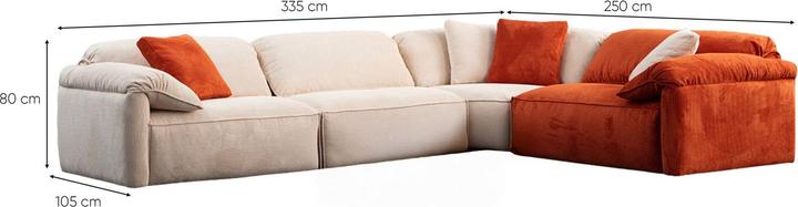Produktbild Atelier del Sofa Flamingo (Ecksofa)