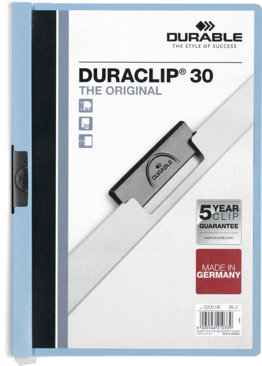 Produktbild Durable Klemmhefter DURACLIP 30 (A4, 1x)