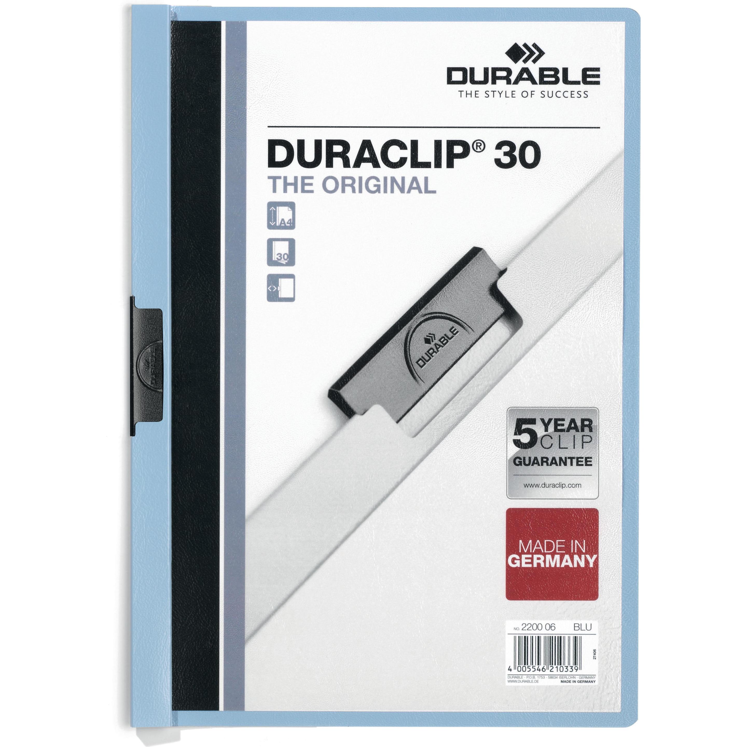 Thumbnail - Durable, Mappe, Klemmhefter DURACLIP 30 (A4, 1 x)