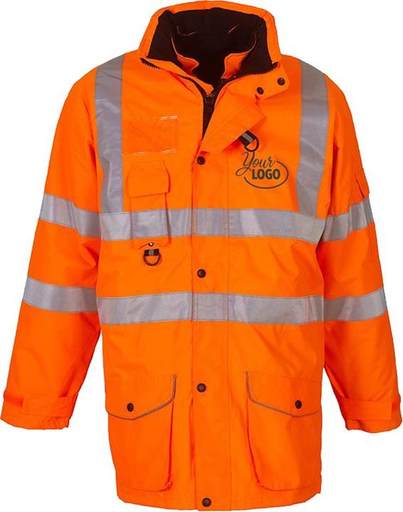 Actual product image Yoko Hi Vis MultiFunction 7in1 Jacket (3XL)