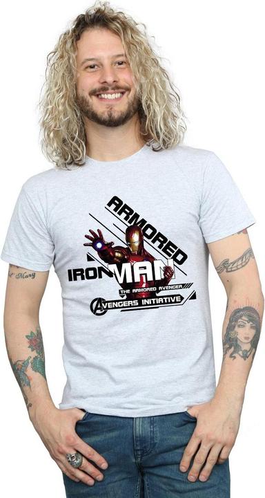 Produktbild Avengers Iron Man gepanzertes Avenger TShirt (M)