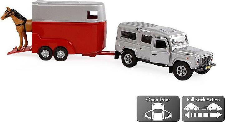 Immagine prodotto NoName Land Rover con rimorchio per cavalli