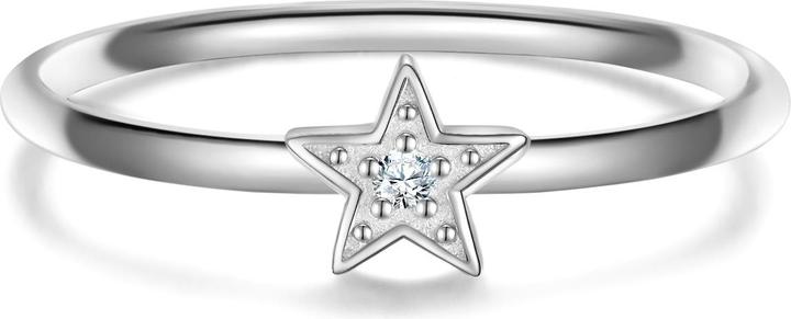 Immagine prodotto Glanzstücke München Anello da donna con stella in argento - 34612 (56, 925 Argento)