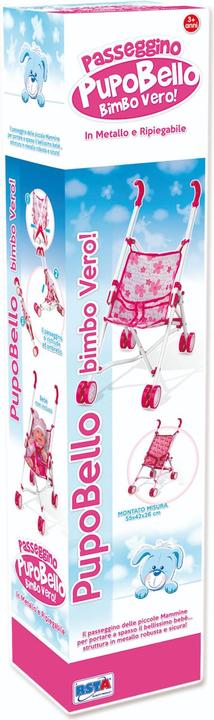 Image du produit Rs Toys Pupobello Bimbovero - Poussette en métal