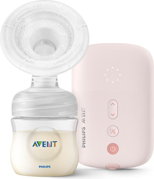 Actual product image Philips Electric Breast Pump SCF395/11 Light Pink