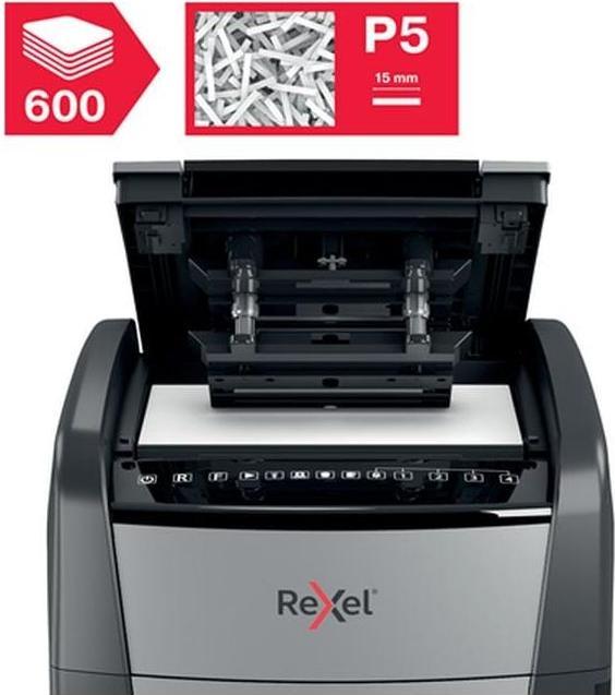 Produktbild Rexel Aktenvernichter Optimum AutoFeed+ 600M (Partikelschnitt)