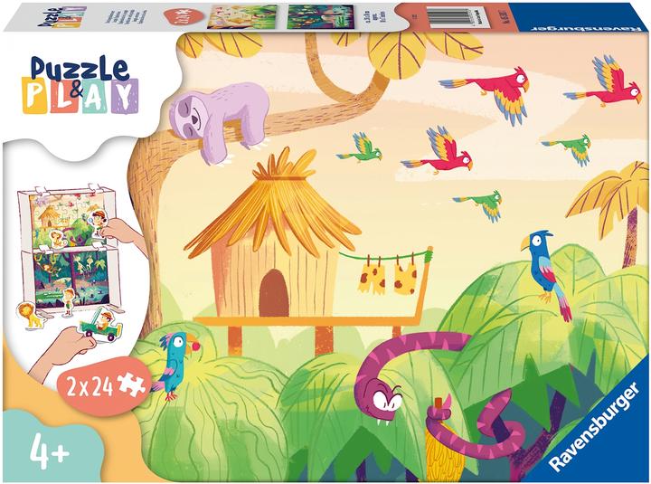 Produktbild Ravensburger Dschungelabenteuer (24 Teile)