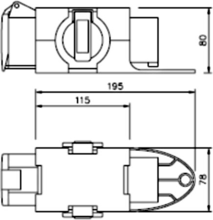 Produktbild PCE CEE Stromverteiler (CEE 7/3)