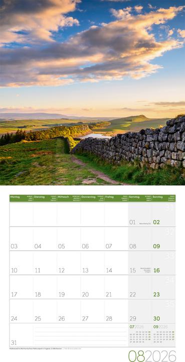 Actual product image Traumpfade Kalender 2026 - 30x30 (30 x 30 cm)