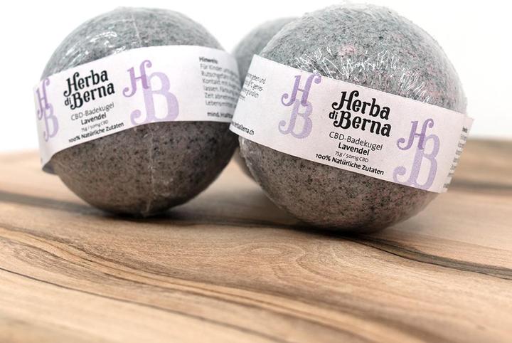 Image du produit Herba di Berna Boule de bain à la lavande (Bombe de bain)
