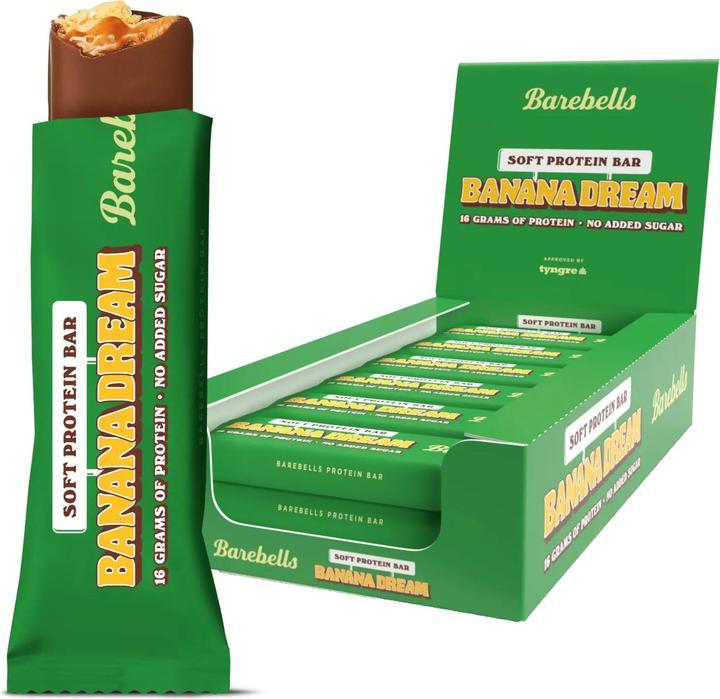Produktbild Barebells Soft Protein Bar (Banane, Schokolade, 12 Stk., 660 g)