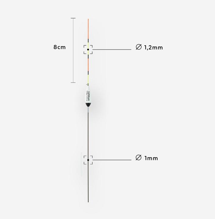Actual product image Caperlan Float 2 pcs. Carp tips