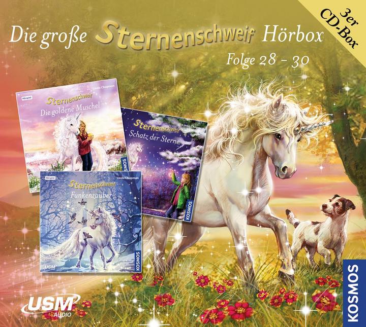 Actual product image The great Sternenschweif audio box episodes 28-30 (3 audio CDs) (Linda Chapman, German)