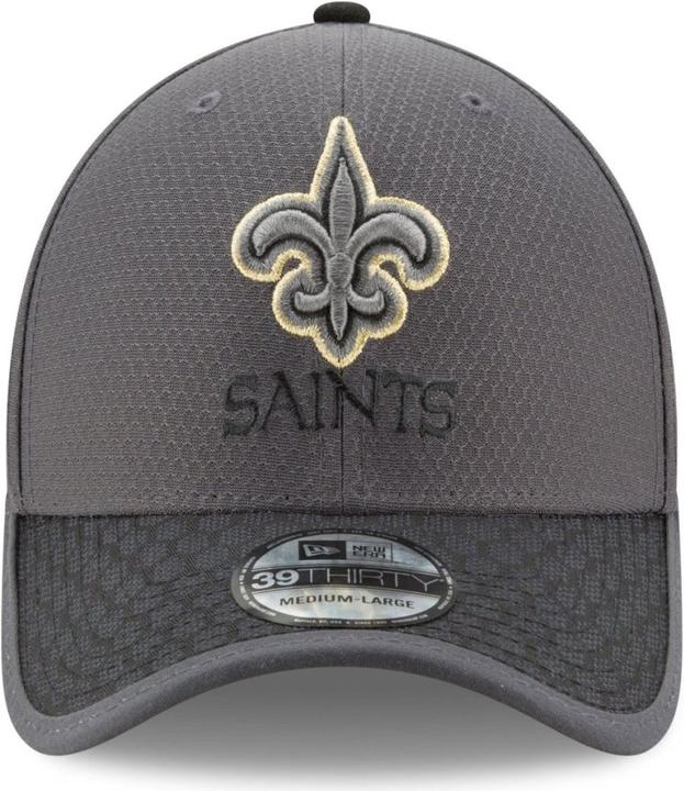 Produktbild New Era 39Thirty Cap - NFL 2017 SIDELINE New Orleans Saints (S, M)