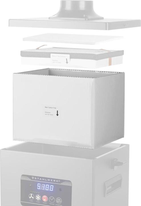 Produktbild Stahlwerk 3er Set Vorfilter für Rauchabsaugung FE-150 ST Ersatzfilter