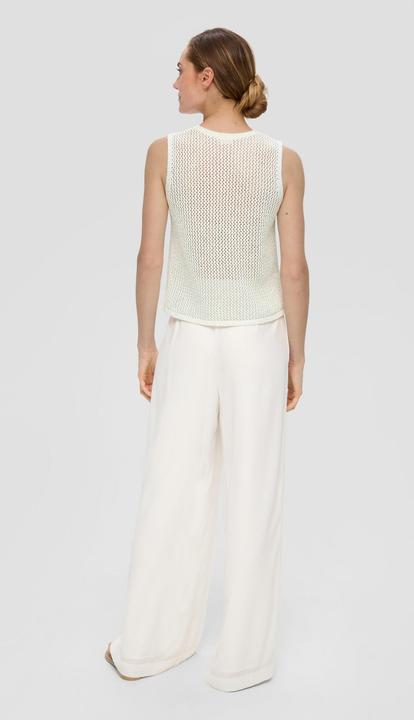 Actual product image s.Oliver Strickpullunder Transparentes Stricktop mit Pailletten (48)