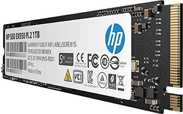 Actual product image HP SSD EX950 1 TB, M.2 PCIe Gen3 x4 NVMe, 3500 (1000 GB, M.2 2280)