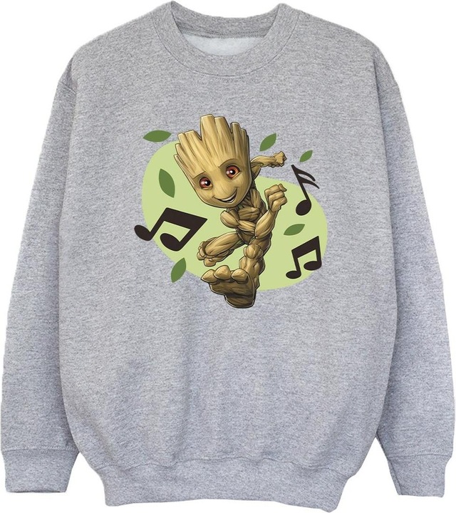 Immagine prodotto Guardians Of The Galaxy Groot Musical Notes Felpa Ragazze (128)