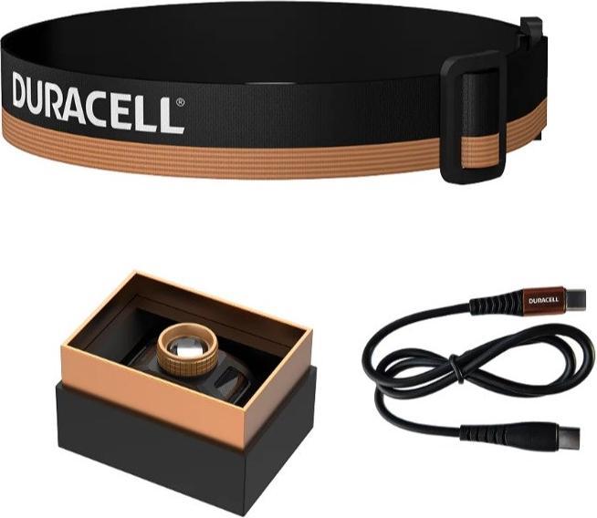 Produktbild Duracell DH850R Gift Box Stirnlampe schwarz orange (850 lm)