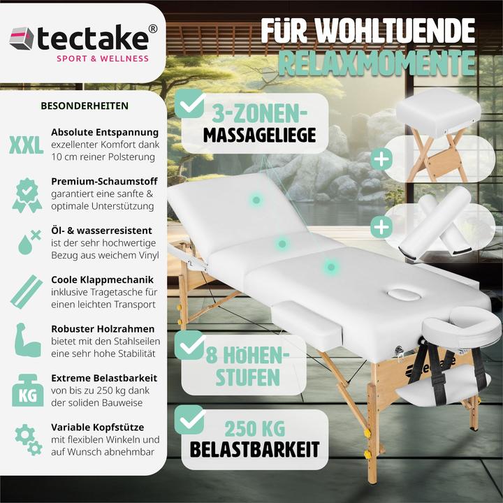 Produktbild tectake Massageliege