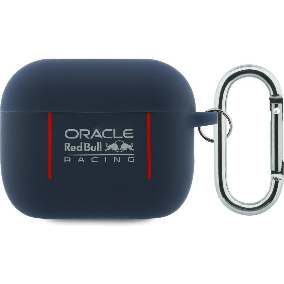 Red Bull Case Silikon Logo & Lines for AirPods Pro 3 navy blue (Manicotto per cuffie), Borsa per cuffie + Copertura protettiva, Blu